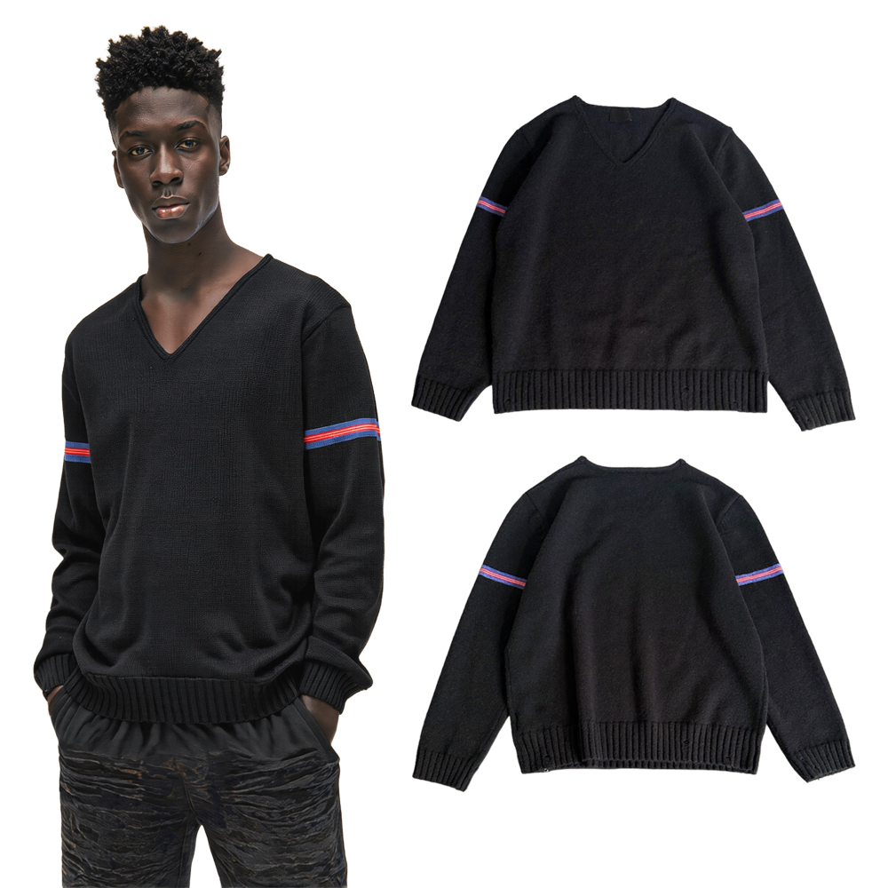 Streetwear Brand Vintage - Осенние винтажные уличные свитера с V-образным