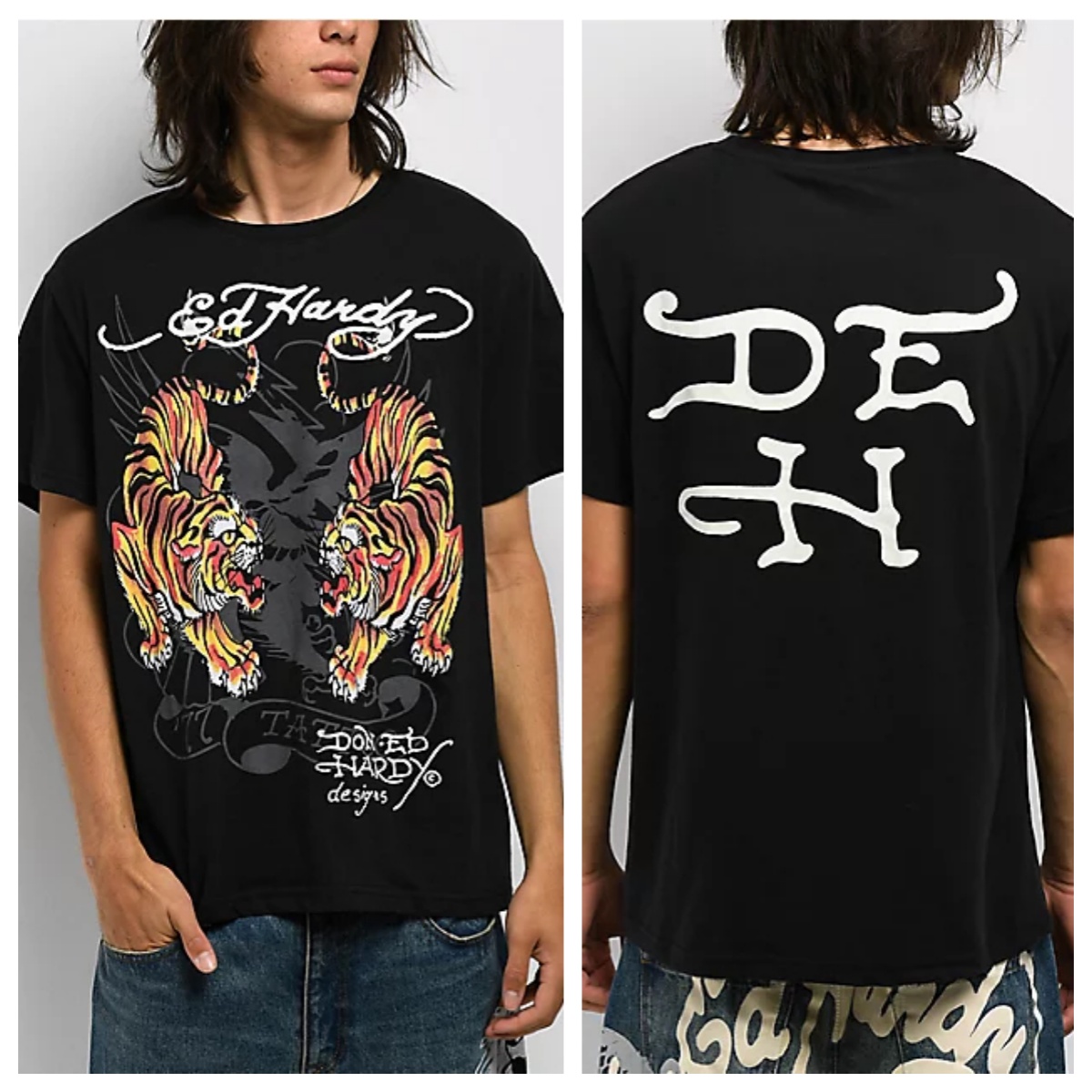 Футболка с принтом Tigers Ed T – обзор и цена Streetwear Brand Tees